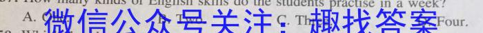 2023年安徽省中考冲刺卷（一）英语