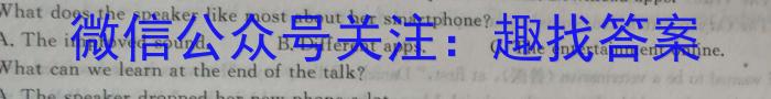 师大名师金卷2023年陕西省初中学业水平考试模拟卷(六)英语