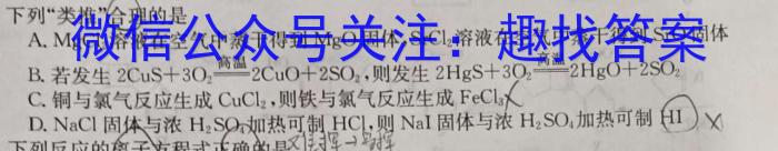 【益卷】2023年陕西省初中学业水平考试全真模拟卷（八）化学