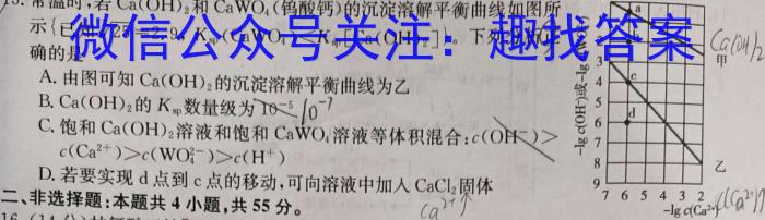 2023年辽宁大联考高三年级5月联考（578C·LN）化学