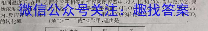 陕西省2023年九年级教学质量检测（正方形套黑色菱形）化学