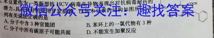2023年普通高校招生考试精准预测卷(二)化学