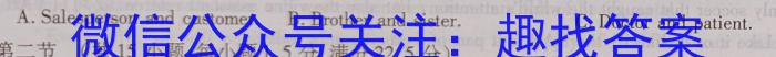 2023年陕西大联考高三年级5月联考（⇧）英语