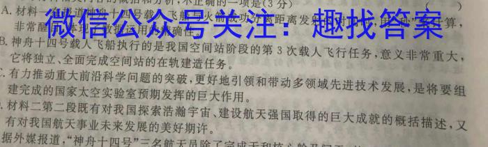 中考模拟压轴系列 2023年河北省中考适应性模拟检测(仿真二)语文