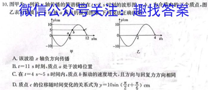 2023届衡水金卷先享题·临考预测卷 新教材.物理