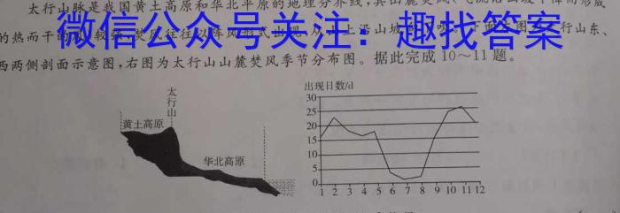 哈师大附中2023年高三第三次模拟考试s地理