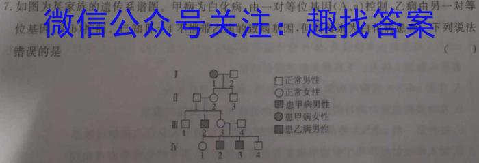 一步之遥 2023年河北省初中毕业生升学文化课考试模拟考试(八)生物