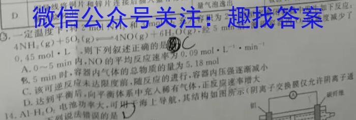 2023年陕西省初中学业水平考试·信息猜题卷（A）化学