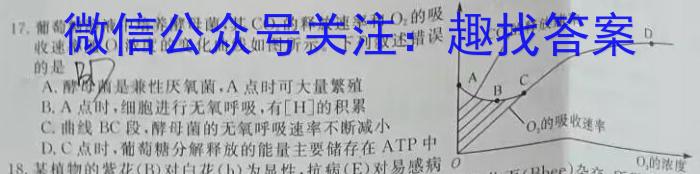 2023年邵阳市第二中学高三年级下学期高考全真模拟考试生物试卷答案