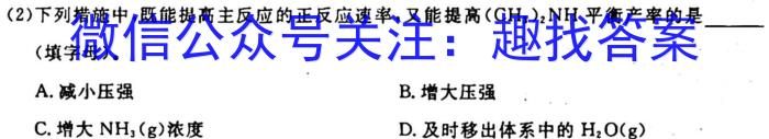 ［晋一原创模考］山西省2023年初中学业水平模拟试卷（八）化学
