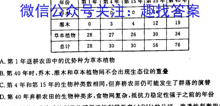 [成都三诊]2023年成都市2020级高中毕业班第三次诊断性检测生物