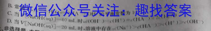 2023年高三学业质量检测 全国甲卷模拟(二)2化学