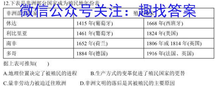 2023届成都三诊历史