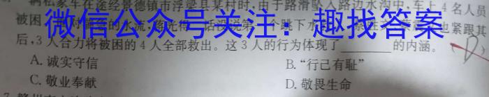 湖南天壹名校联盟2023届高三5月大联考政治1