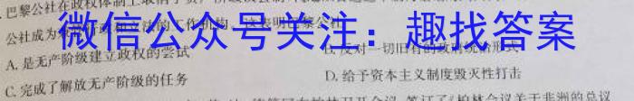 山西省2023年模拟中考试题练兵卷（C）历史