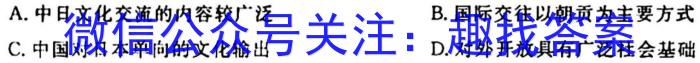 安徽省池州市2023年九年级中考模拟（三）历史