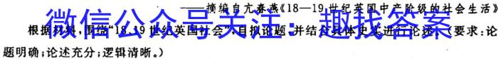 中考必刷卷·2023年名校压轴三历史