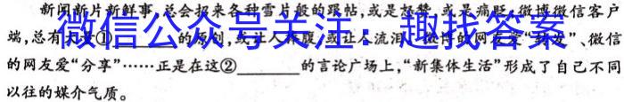 河南省2022~2023学年度七年级下学期期末综合评估 8L HEN政治1