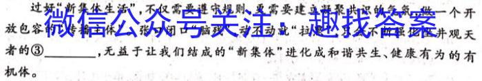 [启光教育]2023年河北省初中毕业生升学文化课模拟考试(三)(2023.6)语文