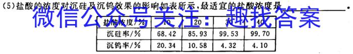 ［晋一原创模考］山西省2023年初中学业水平模拟试卷（八）化学