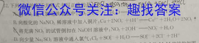 [启光教育]2023年河北省初中毕业生升学文化课模拟考试(二)(2023.5)化学