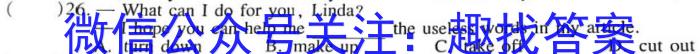2023年陕西大联考高三年级5月联考（578C-乙卷）英语