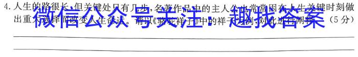 合阳县2023年初中学业水平九年级第二次模拟考试(5月)政治1