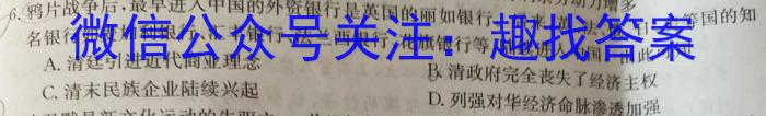 2023年山西晋城市三模高三5月联考历史试卷