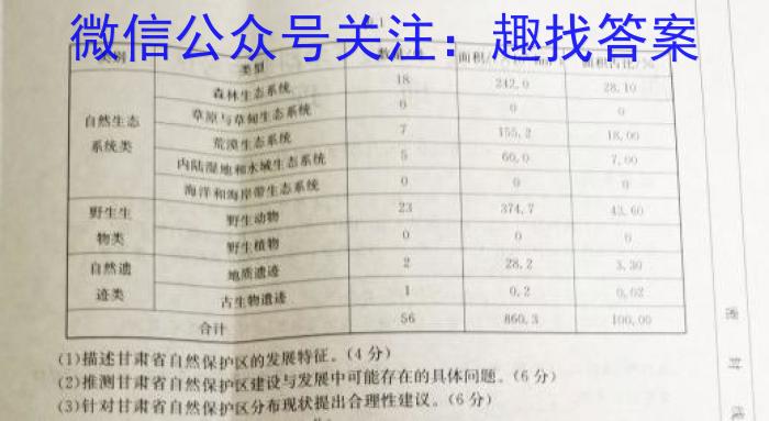 富平县2023年高三模拟考试(5月)地理.
