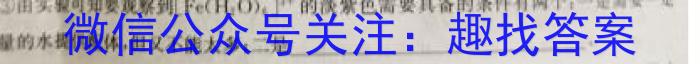 河南省名校联盟2022~2023学年高三下学期5月联考(2023.5)(3493C)化学