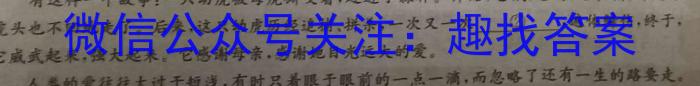 邯郸市2023届高三年级保温试题（5月）语文