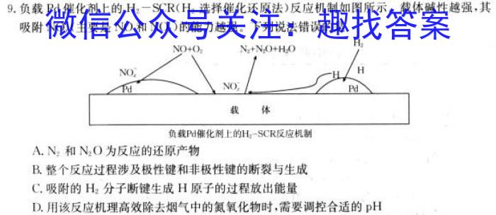 江西省2023年初中学业水平练习（二）化学