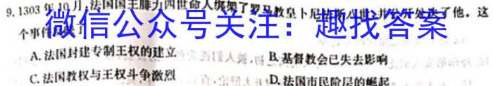 佩佩教育2023年普通高校招生考试四大名校名师团队猜题卷b历史