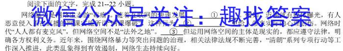 2023年高三学业质量检测 全国乙卷模拟(二)语文