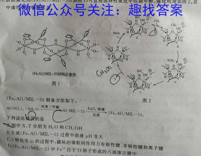 ［保定二模］保定市2023年高三第二次模拟考试化学