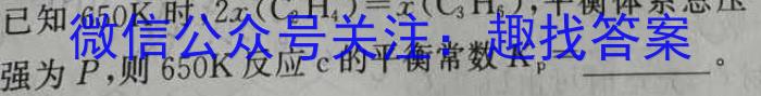 陕西省2023年九年级教学质量检测（正方形套黑色菱形）化学