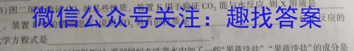 陕西省2023年考前适应性评估(二) 7L化学