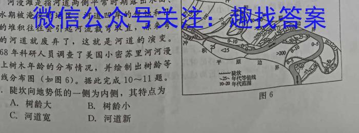 神州智达2023高考临考信息卷(预测演练)地理.