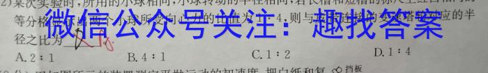 2023届衡水金卷先享题·临考预测卷 新教材物理`