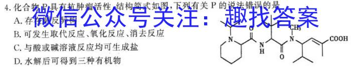 伯乐马 2023年普通高等学校招生新高考押题考试(二)化学