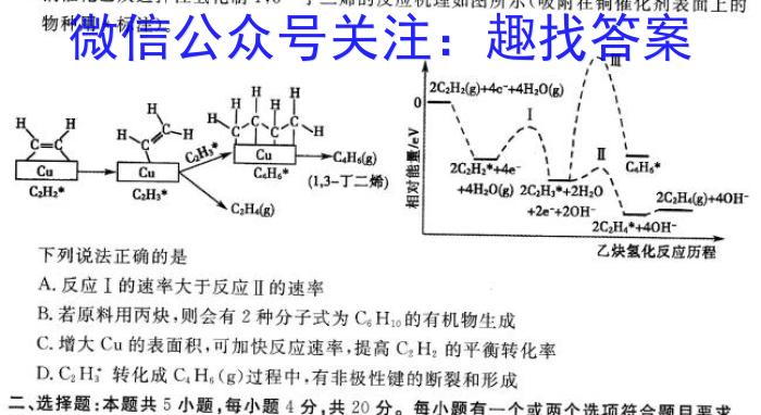 2023年安徽省中考冲刺卷（二）化学