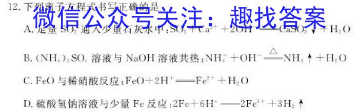 安徽省2023年肥西县九年级第二次质量调研化学