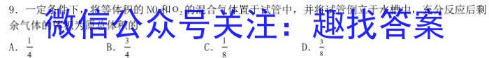 2023年“万友”中考突破卷（一）化学