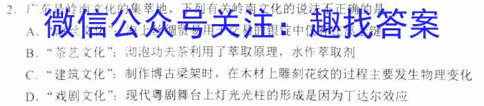 安徽省2023届九年级考前适应性评估（三）（8LR）化学