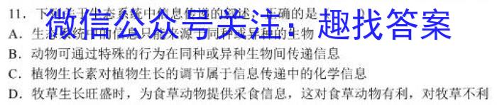 2023-2024衡水金卷先享题高三一轮复习单元检测卷/生物（新高考苏教版）3光合作用和细胞呼吸生物