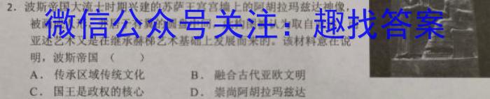 湖南省2023届高三一起考大联考(5月)历史