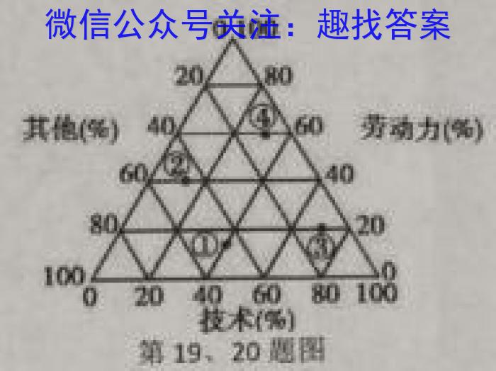 三重教育2023年高三年级5月联考（全国卷）政治1