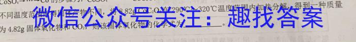 2023年山西省初中学业水平测试信息卷（五）化学