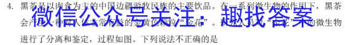 云南师大附中(师范大学附属中学)2023届高考适应性月考卷(十)生物