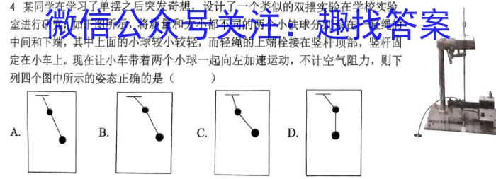 2023年普通高等学校招生统一考试青桐鸣高三5月大联考（新教材）物理`